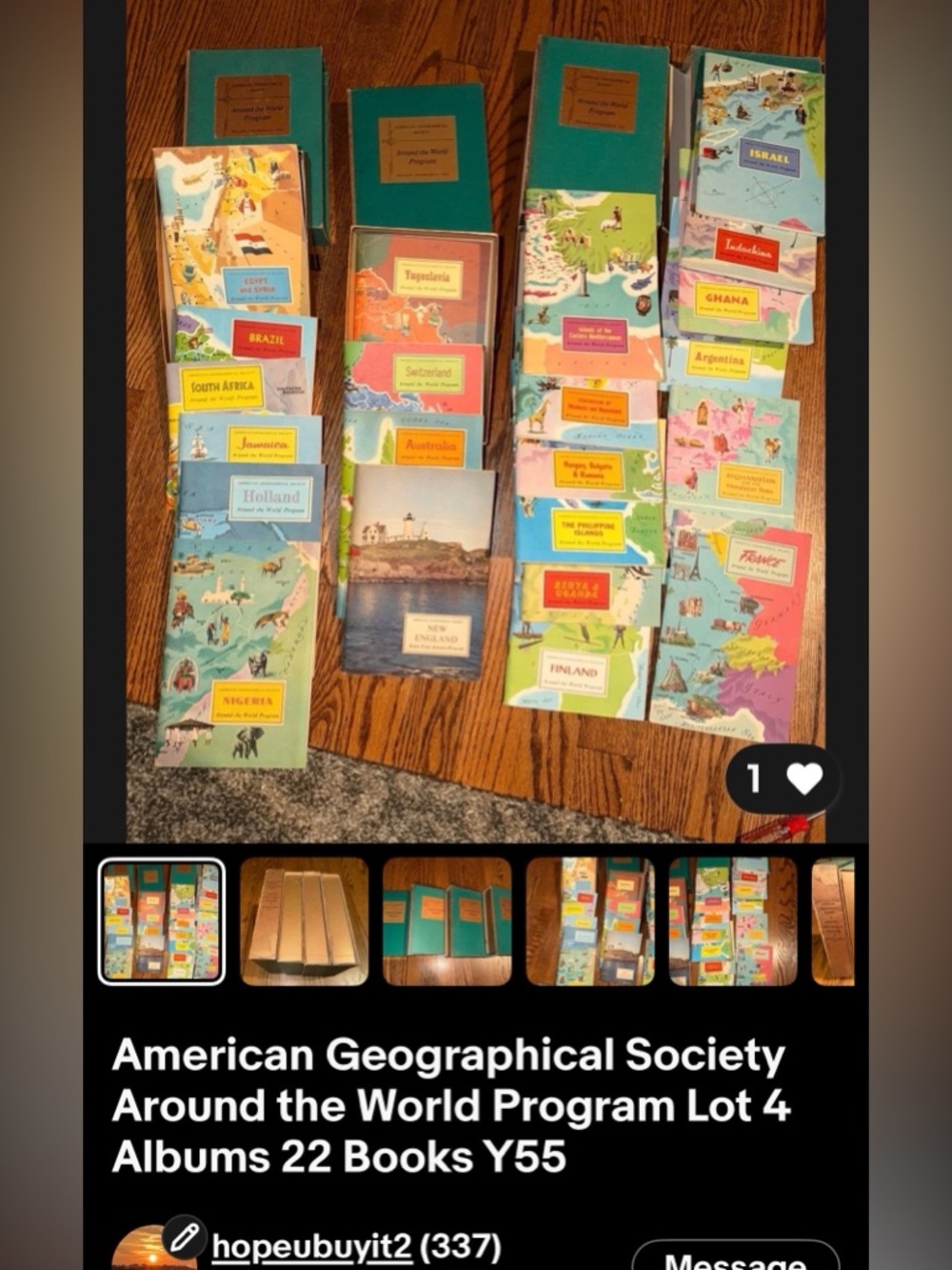 Around the World Program Book Set - Teal and Multicolor Covers